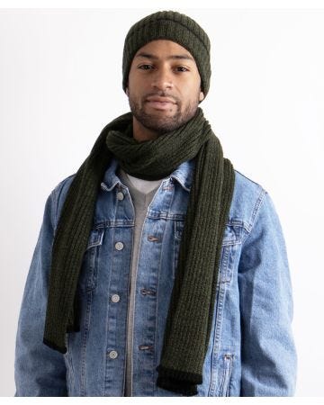 Totes Mens Hat & Scarf Gift Set