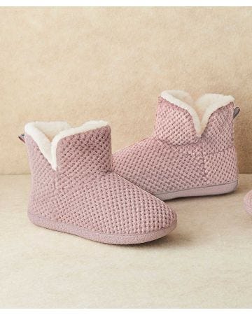 Thermolactyl Faux Fur Lined Slipper Boots