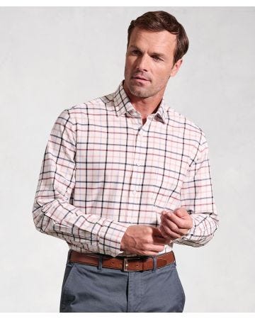 Brook Taverner - Tattersall Check Long Sleeve Shirt