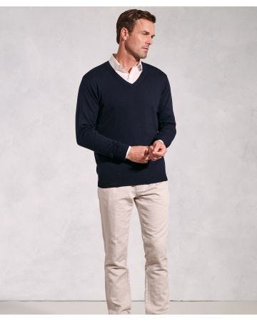 Brook Taverner - Berlin V Neck Jumper  