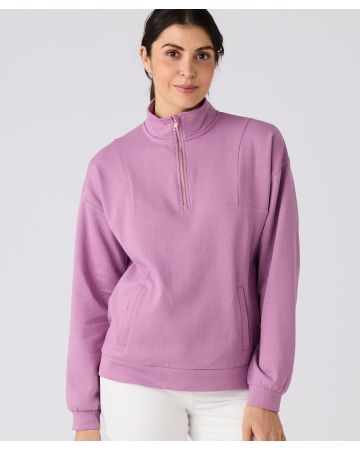 Half  Zip Sweatshirt