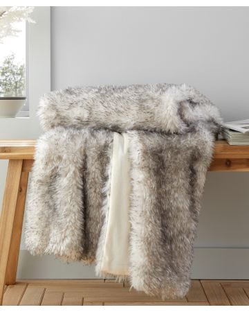 Artic Fox Throw