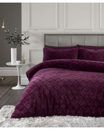 Cosy Diamond Duvet Set