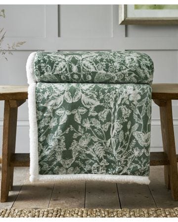 Secret Garden Throw