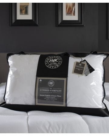 Luxe Goose Feather & Down Pillow