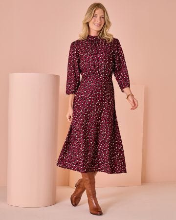 Animal Print Dress 