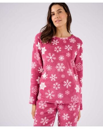 Snowflake Fleece Pyjamas