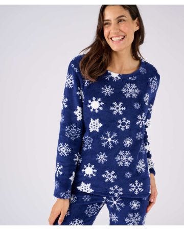 Snowflake Fleece Pyjamas 