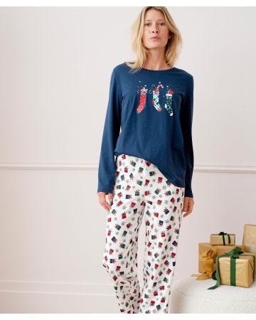 Long Sleeve Christmas Pyjamas 