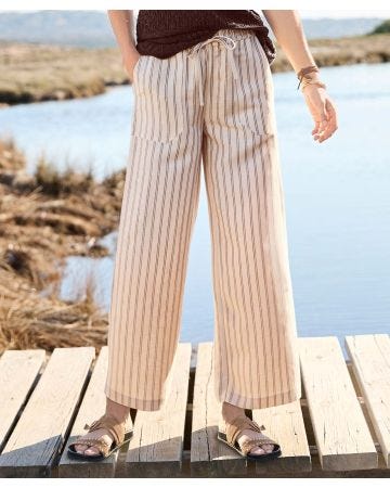 Linen Rich Trousers