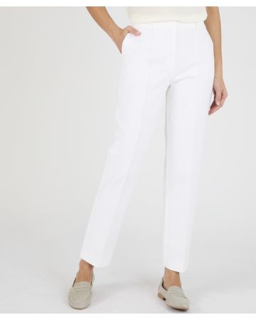 Cotton Sateen Trousers 