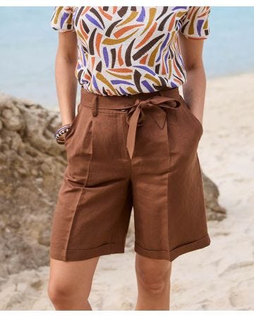 Linen Rich Shorts