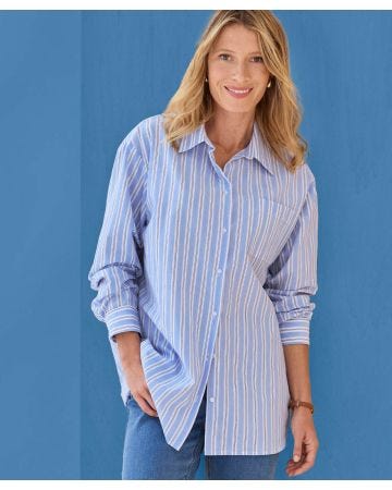 Striped Organic Cotton Shirt 