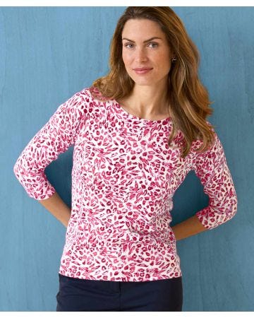 Cotton Rich Printed Jumper 
