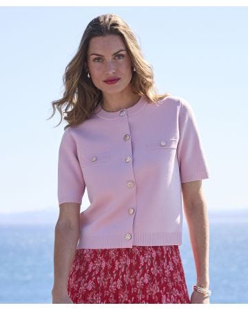 Short Sleeve Cardigan