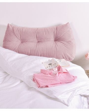 Headboard wedge pillow