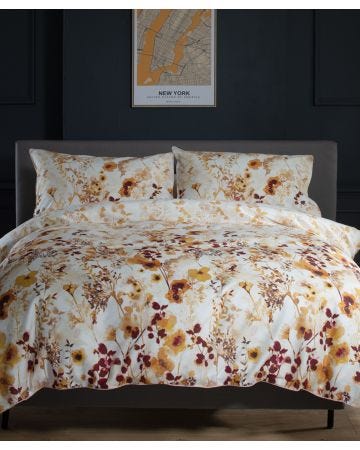 Watercolour Floral Duvet Cover Set
