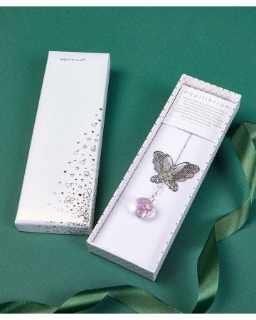 Butterfly crystal Suncatcher