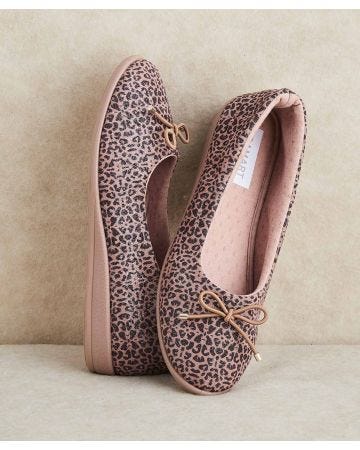 Velvet Ballerina Slippers 