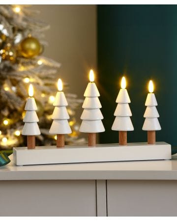 Christmas Tree LED Candle Arch