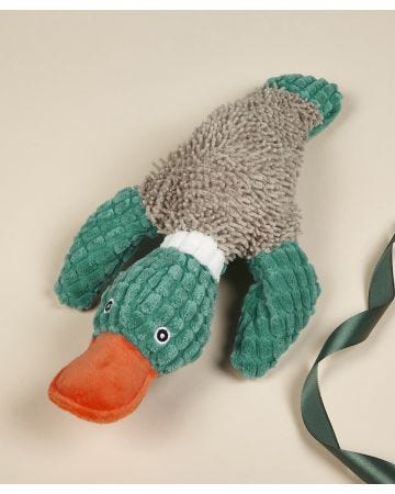 Plush Duck Dog Toy