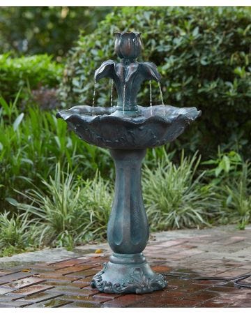 Floriana Garden Water Fountain