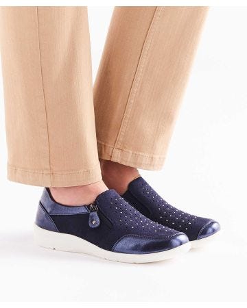 Cushion-walk Diamanté Casual Shoe 