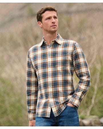 Brook Taverner Casual Check Long Sleeve Shirt