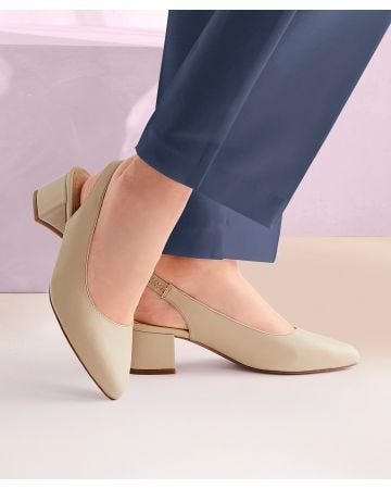Slingback Court Shoe