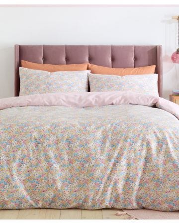 Catherine Lansfield Darcey Floral Duvet Set