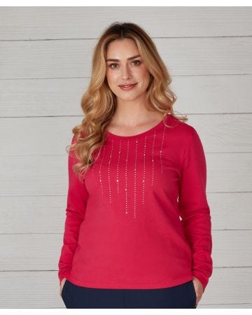 First Avenue Detailed T-Shirt