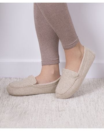 Totes Isotoner® Ladies Textured Moccasin Slipper