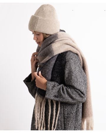 Totes Toasties® Ladies Chunky Woven Blanket Scarf & Hat Gift Set