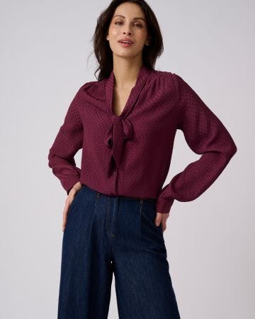 Tie Neck Blouse 