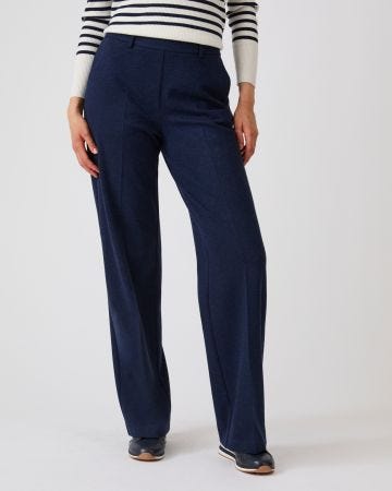Wide-leg Trousers
