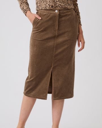 Cord Skirt 