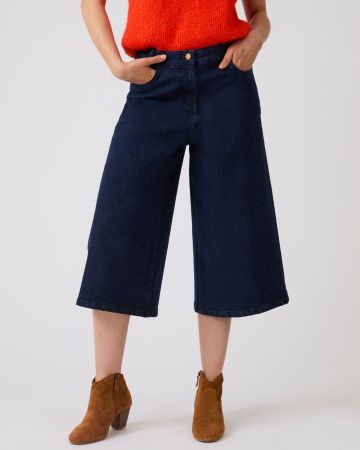 Denim Culottes 