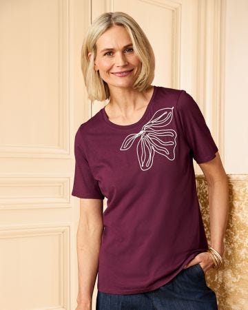 Embroidered T-shirt 