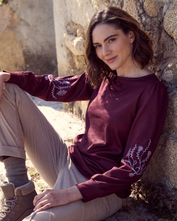 Thermolactyl Embroidered T-shirt 