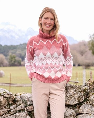 Thermolactyl Jacquard Rollneck