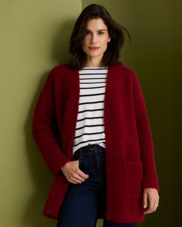Thermolactyl Edge-to-edge Longline Cardigan