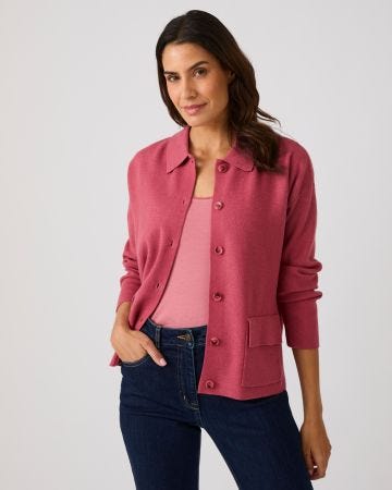 Thermolactyl Collared Cardigan 