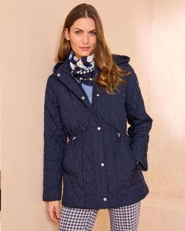 Quilted Hooded Parka 
