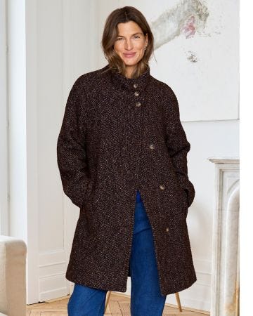 Thermolactyl Wool Blend Coat 