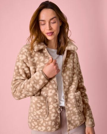Thermolactyl Animal Print Fleece 