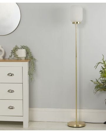 Frosted Floor Lamp