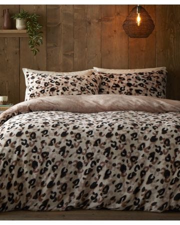 Cosy Leopard Duvet Set