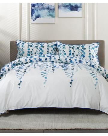 Deyongs Strings of Pearls Duvet Set