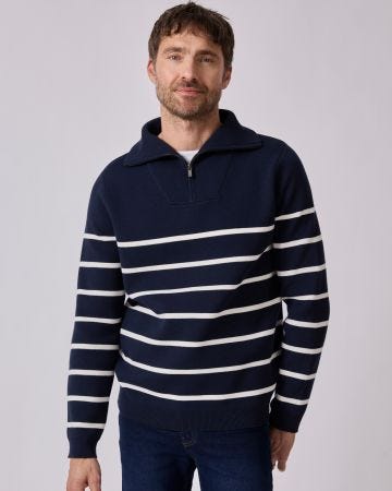 Quater Zip Sweater
