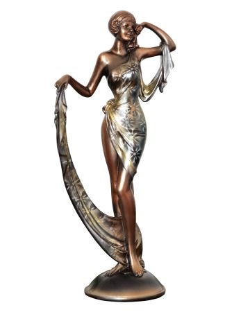 Widdop Silhouette Collection Lady Figurine